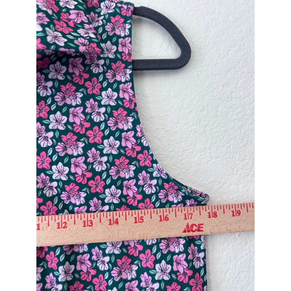 Kenny Flowers Azaleas Colorful and Floral Sleeveless Golf Tennis Pickleball SZ M - Picture 7 of 8